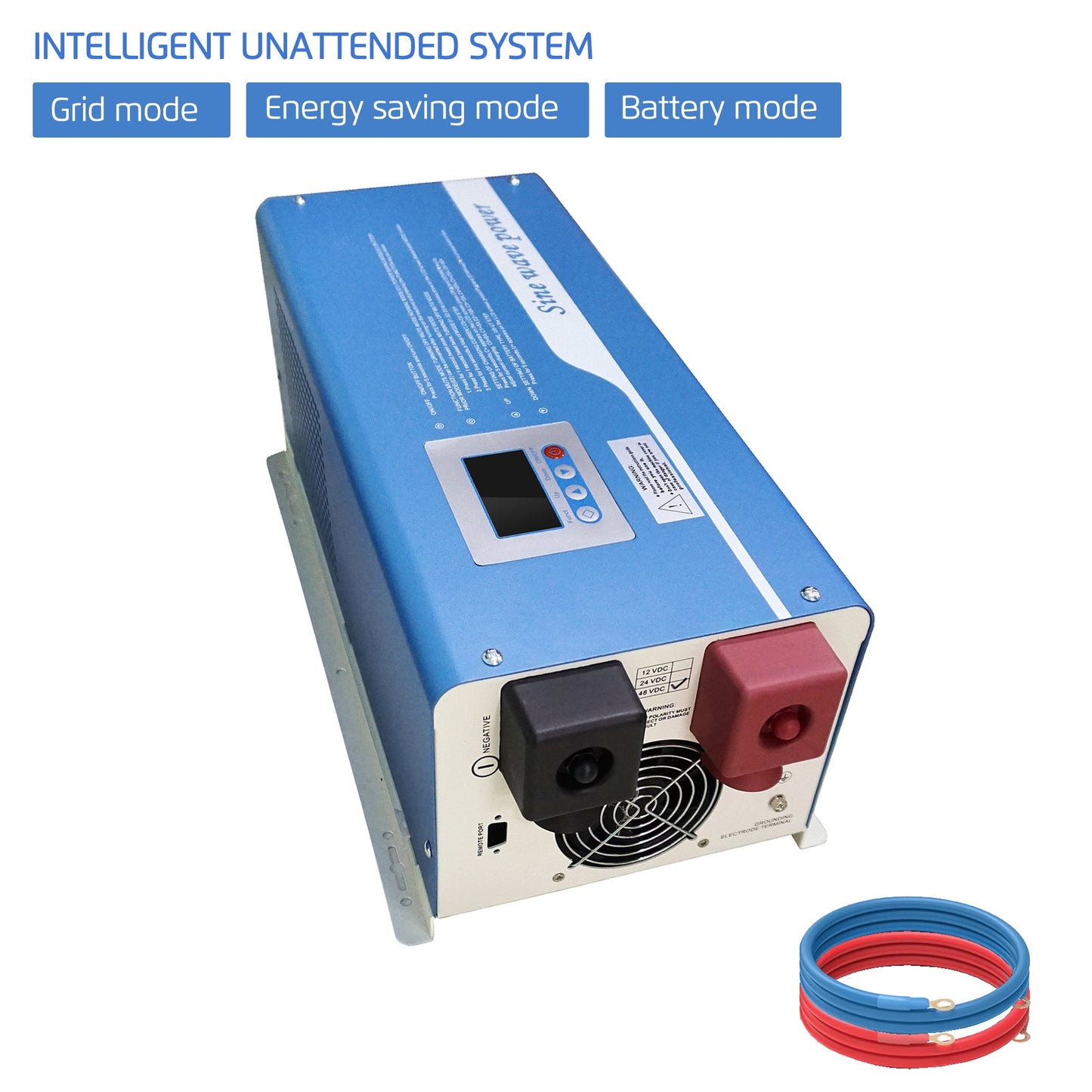 Tumo-Int 6kVA Baja Frec. Cargador inversor de 48 V CC a 120 V CA