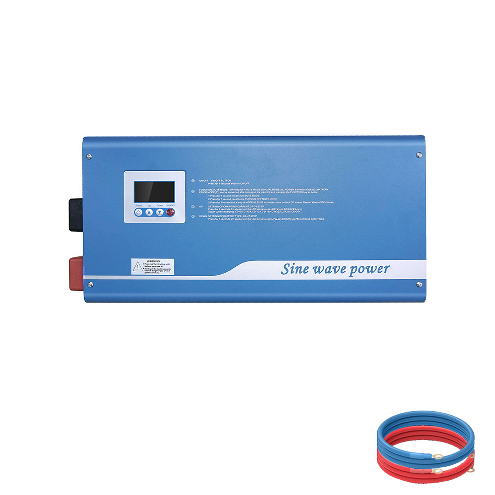 Tumo-Int 6kVA Baja Frec. Cargador inversor de 48 V CC a 120 V CA