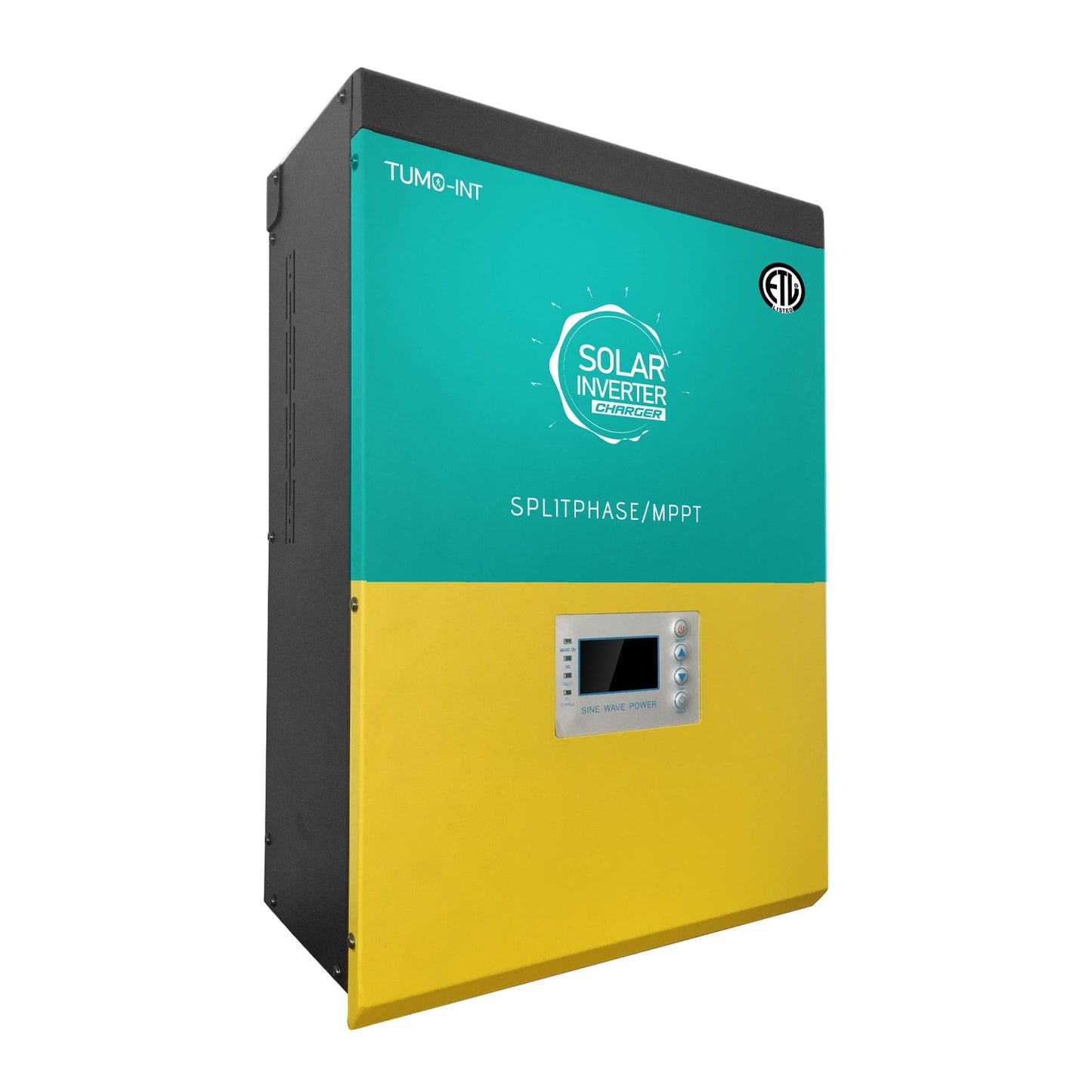 Inversor híbrido solar Tumo-Int de 6 kVA de fase dividida de 48 V CC a 120/240 V CA con MPPT de 120 A