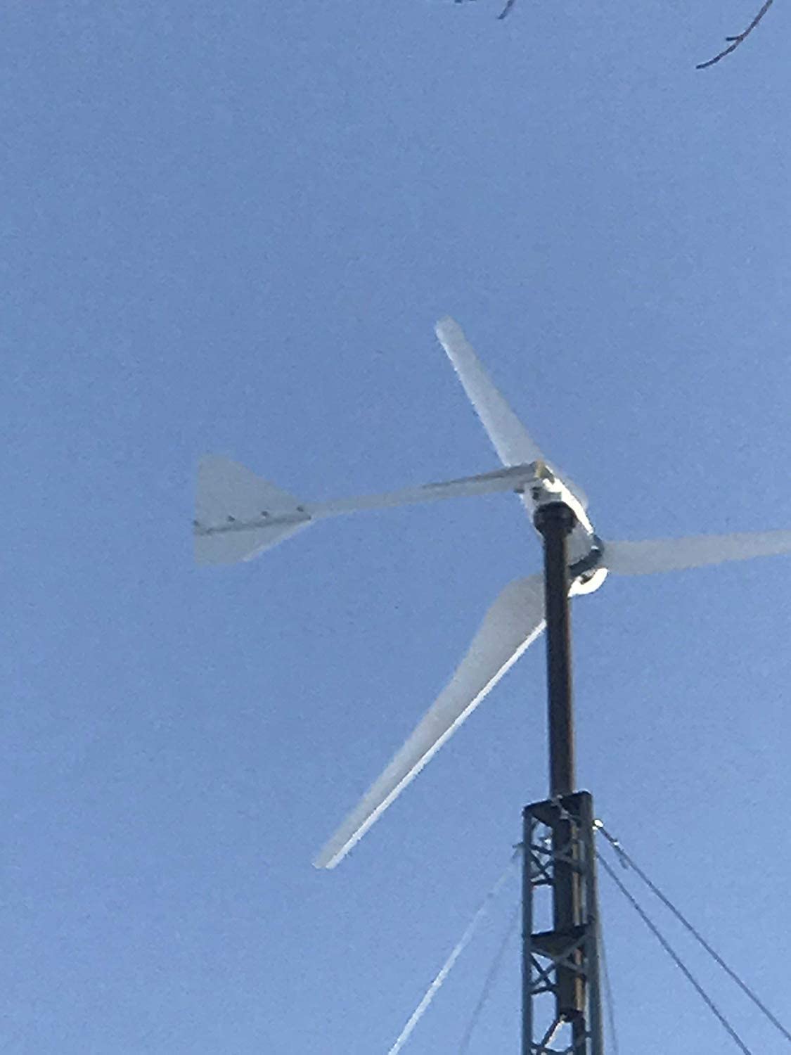 Tumo-Int 2000W 3Blades Wind Turbine Generator Kit with Wind Boosting Controller (24/48V)