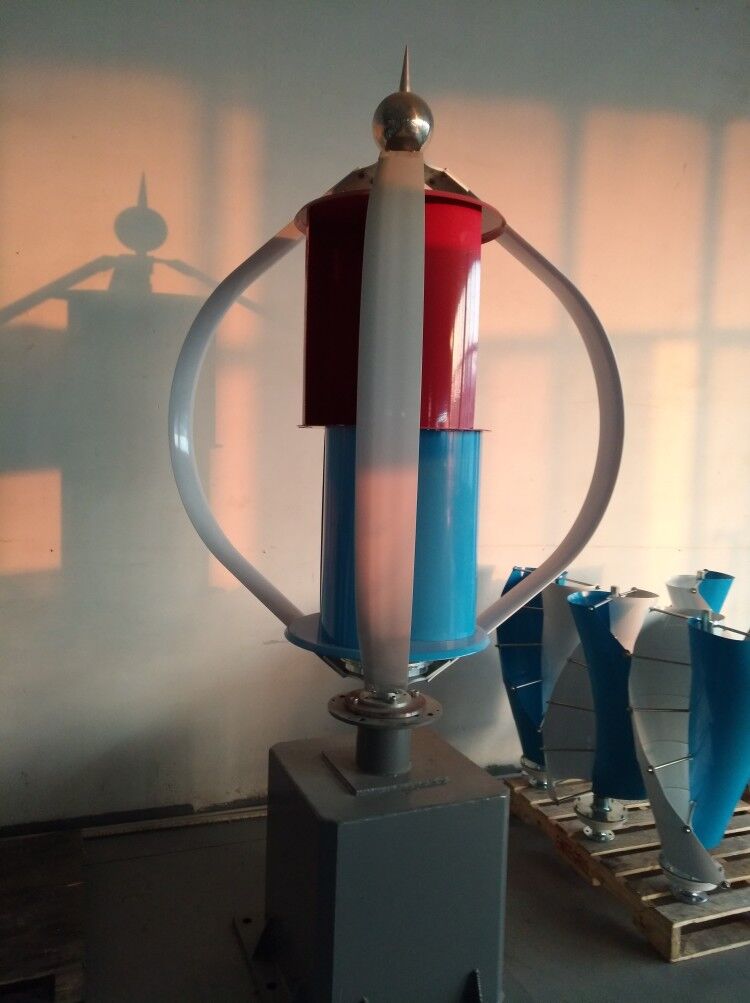Tumo-Int 1000W Model Q Vertical Wind Turbine Generator Kit with Controller (24/48V)
