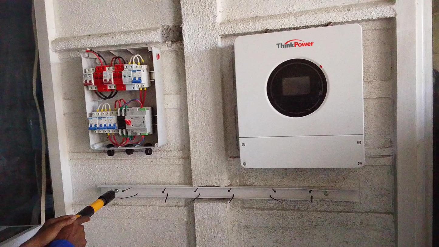 Tumo-Int 6.2kW IP54 Hybrid Solar Inverter – Parallel-Ready, High-Temperature Resistant with Detachable PCBA Design