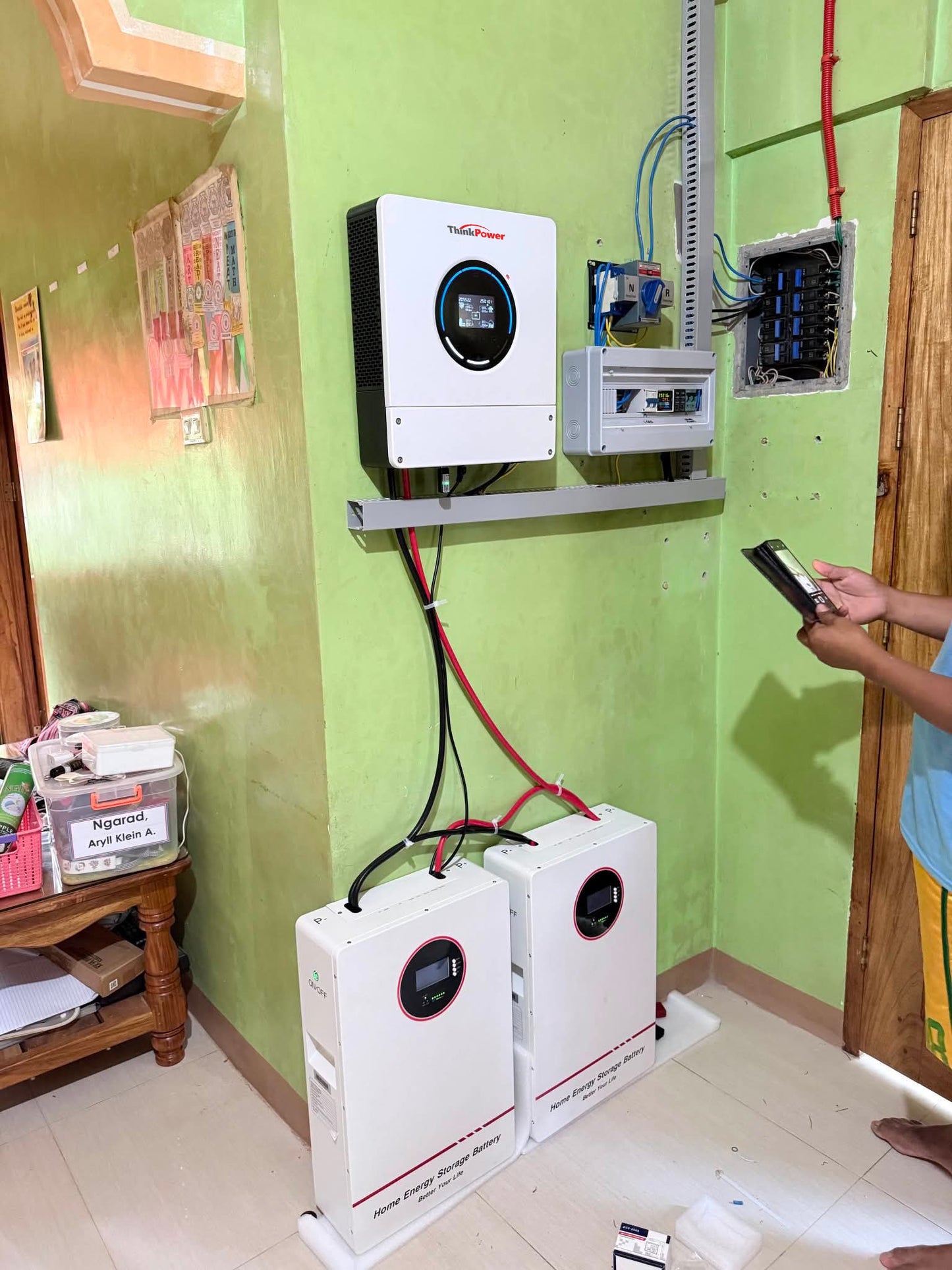 Tumo-Int 6.2kW IP54 Hybrid Solar Inverter – Parallel-Ready, High-Temperature Resistant with Detachable PCBA Design
