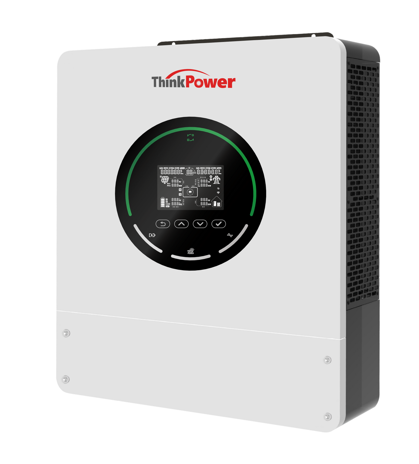 Tumo-Int 6.2kW IP54 Hybrid Solar Inverter – Parallel-Ready, High-Temperature Resistant with Detachable PCBA Design