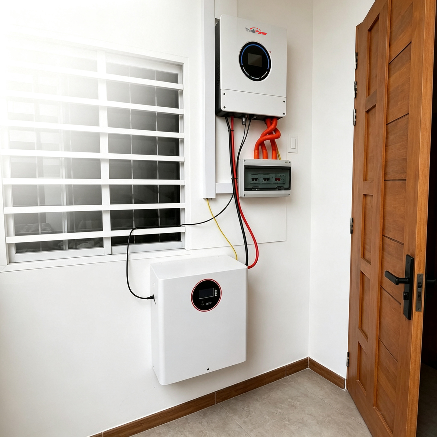 Tumo-Int 6.2kW IP54 Hybrid Solar Inverter – Parallel-Ready, High-Temperature Resistant with Detachable PCBA Design