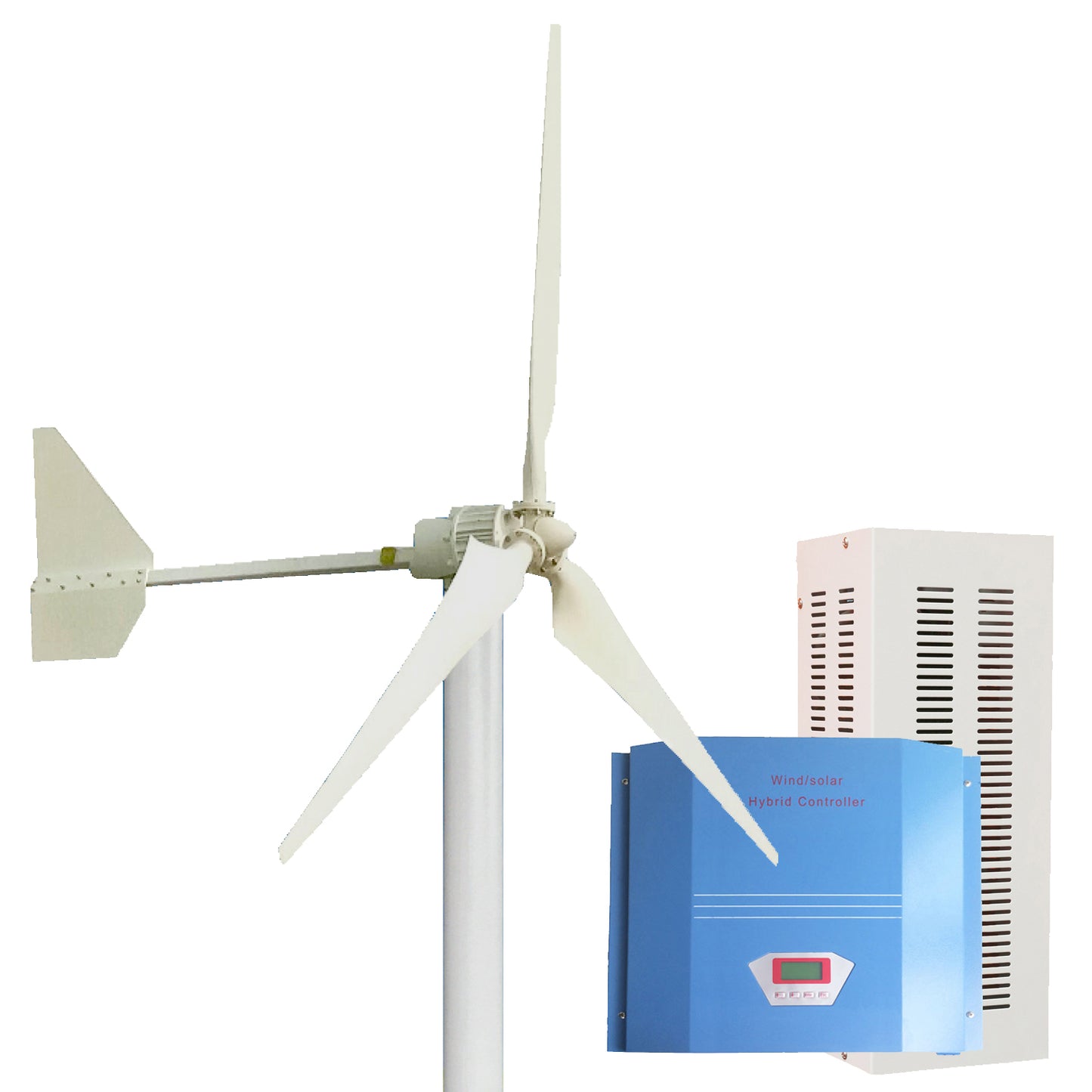 Tumo-Int 5000W 3Blades Wind Turbine Generator Kit with Wind Boosting Controller (120V)